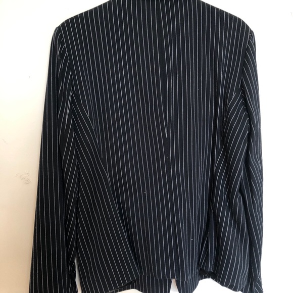 Micheal Kors Striped Black and White Jacket Womens Size 14 - Picture 3 of 7